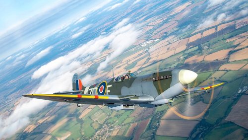 This Restored Spitfire Flew Missions in WWII and Starred in a Hollywood Blockbuster. Now It’s up for Sale.