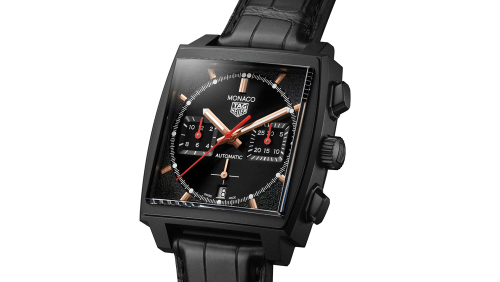 TAG Heuer Revives Its Coveted Vintage “Dark Lord” Monaco In a Special Edition Series