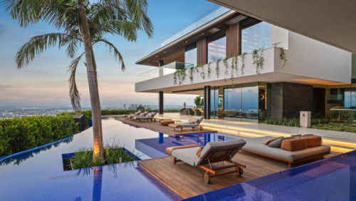 Home of the Week: This $43.9 Million Hollywood Estate Has a 160-Foot Wraparound Infinity Pool