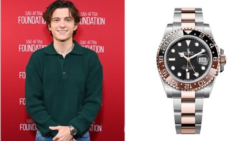 Tom Holland’s Rolex ‘Root Beer’ Watch Stole the Show on the Red Carpet