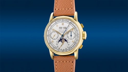This Ultra-Rare Gold Patek Philippe Watch Could Fetch $2 Million at Auction This Fall