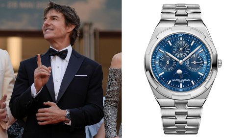 Tom Cruise Showed Off His Ultra-Thin Vacheron Constantin Overseas at This Year’s Cannes Festival
