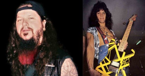 Van Halen gave a special guitar to be buried with Dimebag Darrell
