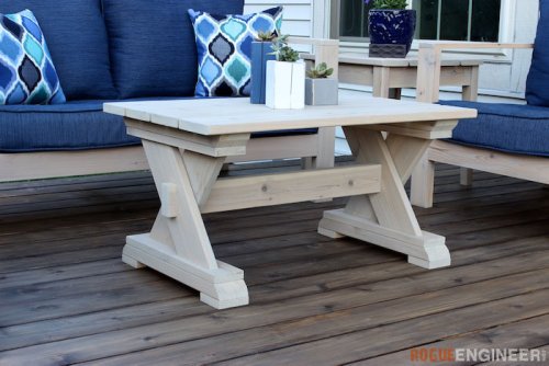 Small Outdoor Coffee Table » Rogue Engineer