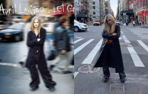 Avril Lavigne recreates 'Let Go' album cover for 20th anniversary