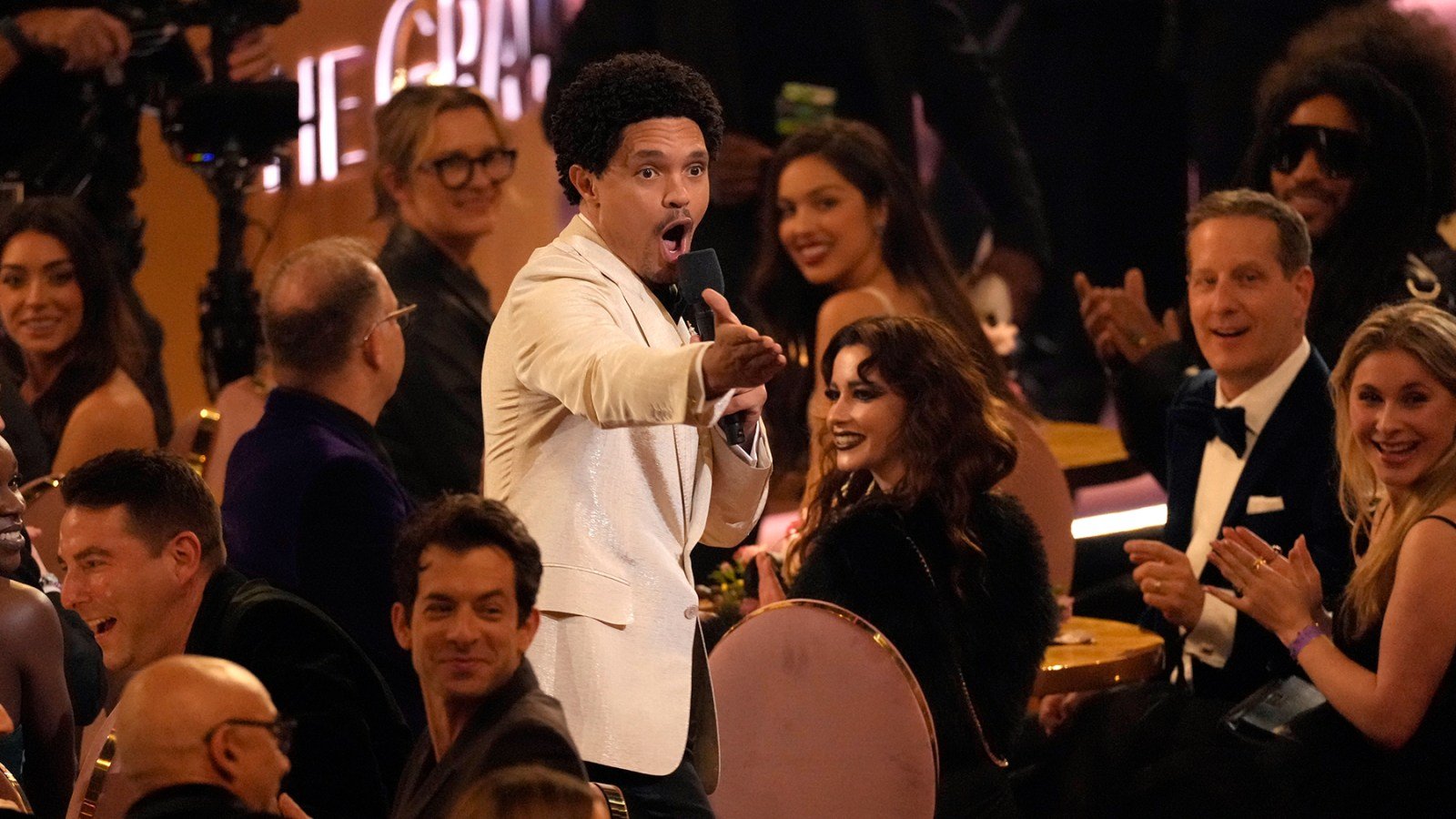 Meryl Streep Accidentally Crashes Trevor Noah's Star-Studded 2024 Grammys Opening Monologue