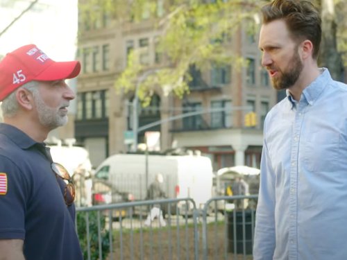 Jordan Klepper Questions MAGA Supporters Outside Donald Trump's Trial on 'The Daily Show'