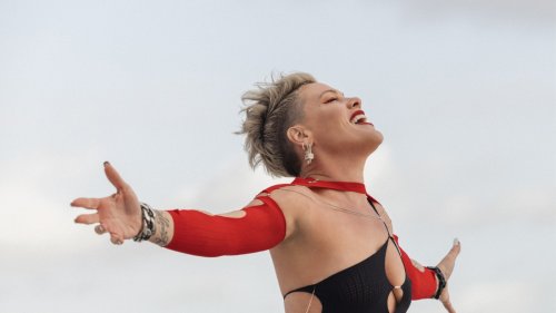 Pink Takes a Bold Leap of Faith in 'Trustfall' Video