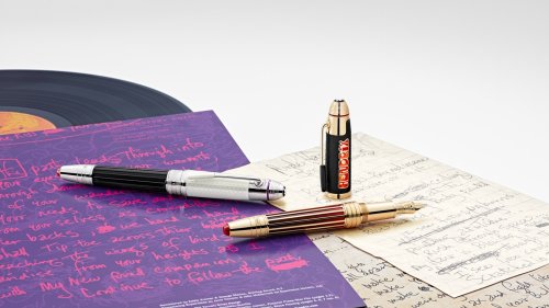 Bold as Ink: Montblanc Launches Limited-Edition Jimi Hendrix-Inspired Pen Collection