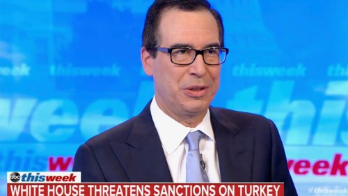 Mnuchin Confronted About Trump's Nonsensical Kurds 'Didn't Help us in Normandy' Comment