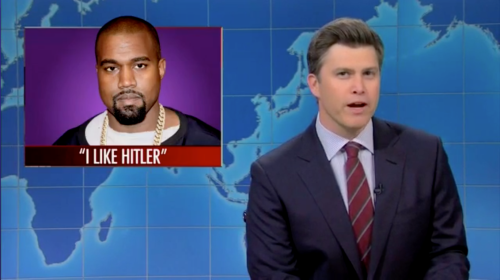 'SNL' Weekend Update Shows No Mercy for Hitler-Liking Kanye