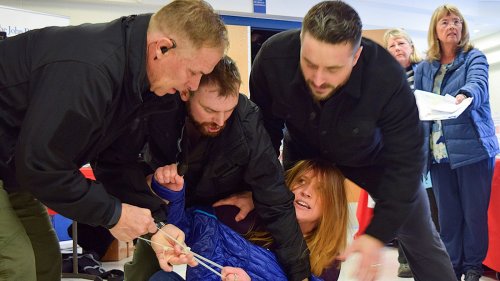 Woman Dragged From Republican Town Hall Seeks $5 Million In Damages