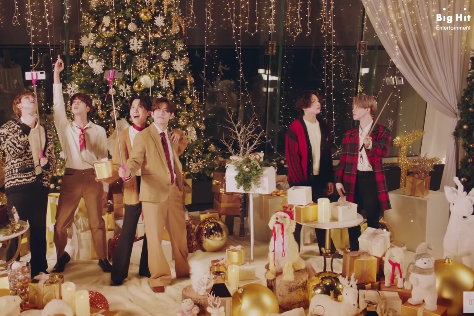 BTS Release Holiday Version of Their Hit Song 'Dynamite'