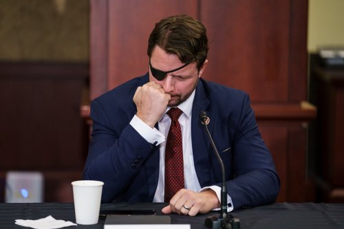 Dan Crenshaw Withers Under Questioning From Young Girl, Gets Booed at Conservative Event