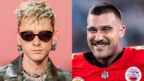 Machine Gun Kelly Offers Travis Kelce $500K to Play for Cleveland Browns