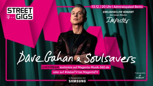 Dave Gahan & Soulsavers live in Berlin: 360 Grad für...