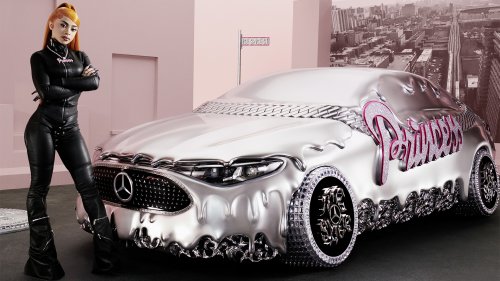 Ice Spice hat ihren eigenen Mercedes gestaltet