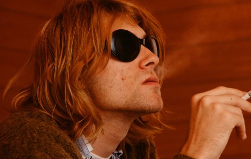 Selten gezeigte Bilder von Kurt Cobain in...