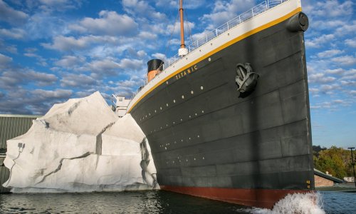 Unglück in Titanic-Museum! Eiswand eingestürzt