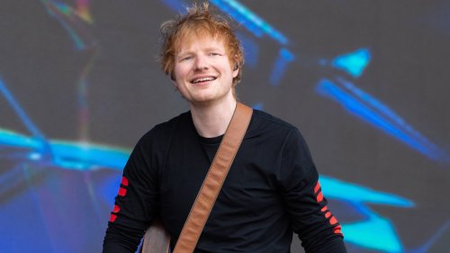 Auf dem Oktoberfest in Frankfurt: Ed Sheeran gibt spontanes Konzert in Lederhosen