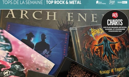 CHARTS: Top Albums rock & metal – Semaine du 4 avril