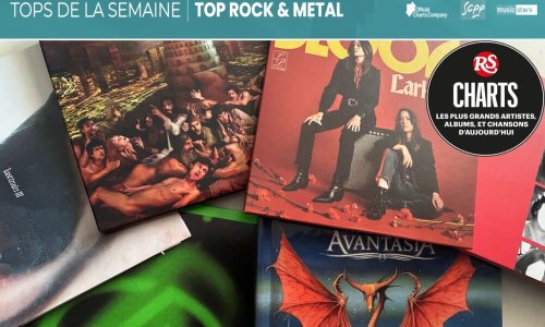 CHARTS: Top Albums rock & metal France – Semaine du 28 février