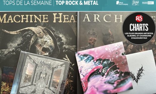 CHARTS: Top Albums rock & metal – Semaine du 2 mai