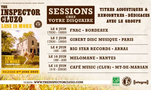 The Inspector Cluzo chez votre disquaire
