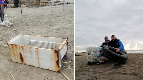 Servono volontari per pulire la spiaggia del monumento naturale dai rifiuti portati dal mare