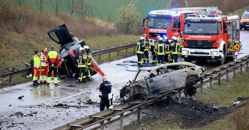 Sieben Tote bei Autounfall in Thüringen: „So viel Leben in Sekunden ausgelöscht“