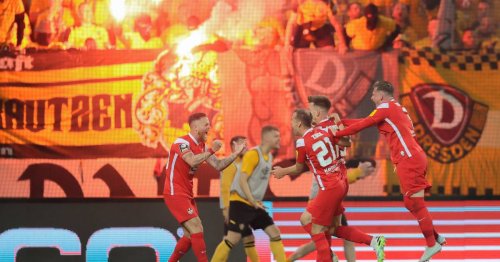 Sieg bei Dynamo Dresden: 1. FC Kaiserlautern gewinnt die Relegation und steigt in die zweite Liga auf