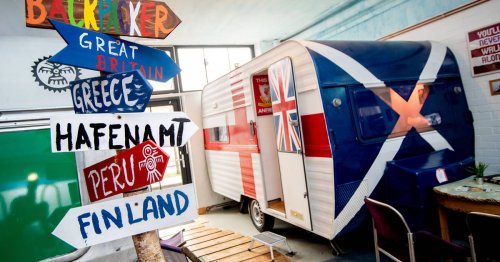 Indoor-Camping in Bremen: Von Finnland bis Südafrika – Weltreise in einer Lagerhalle