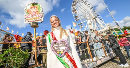 Ex-Kandidatin bei „Germany's Next Topmodel“: Kirmeskönigin Pauline macht Station in Moers