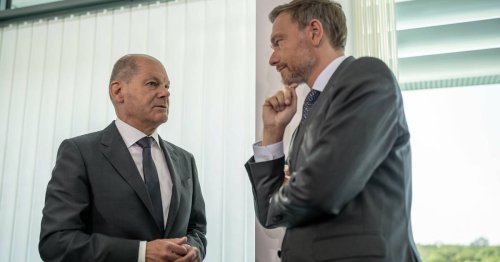Bundeshaushalt 2023: Finanzminister Christian Lindner gerät wegen Gas-Alarm in Bedrängnis