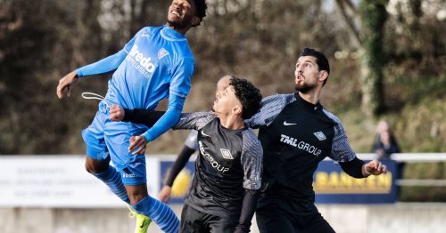 Nach 2:0 im Derby der Fußball-Oberliga: „Wenn Blaise vom Platz muss, muss auch Knetsch vom Platz“