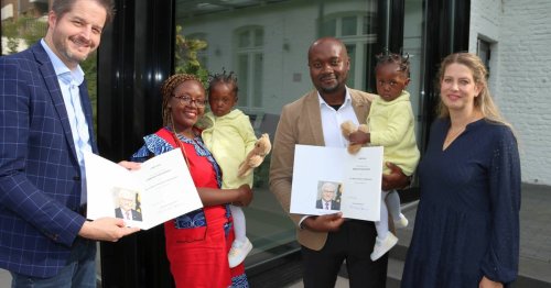 Familien in Meerbusch: Ehrenpatenschaft des Bundespräsidenten für Lanker Zwillinge