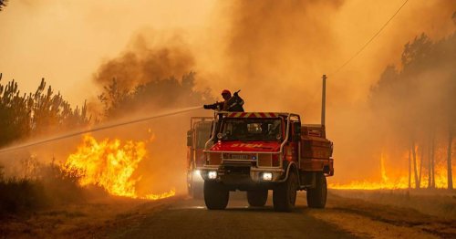 EU-Hilfsmission gegen Waldbrände: Leverkusener Feuerwehreinheit löscht in Südfrankreich