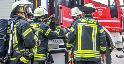 Einsatz in Vinkrath: Freiwillige Feuerwehr übt für den Ernstfall