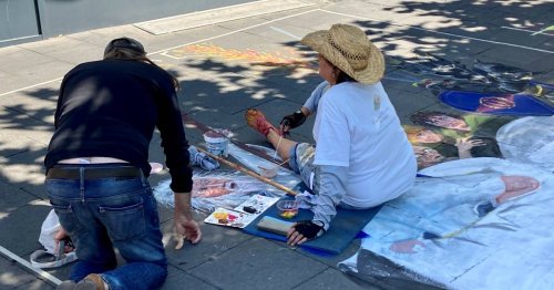 Straßenmalwettbewerb und „Paint on Walls“: Geldern verzaubert mit Kunst und Musik