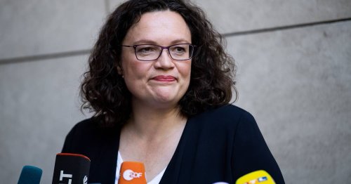 Ehemalige SPD-Vorsitzende: Andrea Nahles legt Bundestagsmandat nieder