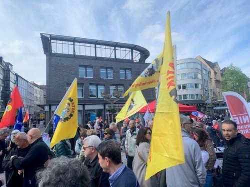 Auftakt zu den Ostermärschen in Duisburg: „Die Vernunft ist unser Gewehr”