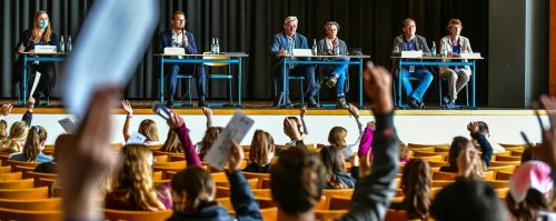 Schulprojekt in Geldern: Demokratie zum Anfassen