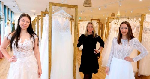Eröffnung in Leverkusen: Warum Brautmode glücklich macht