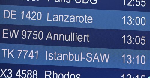 Chaos am Düsseldorfer Flughafen: Zahlreiche Flüge gestrichen – diese Verbindungen sind am Montag betroffen