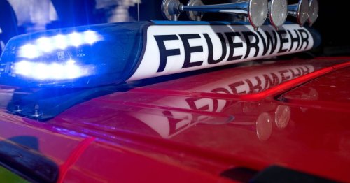 Containerbrand in ZUE Haldern: Brand in ZUE Haldern: Zwei Leichtverletzte
