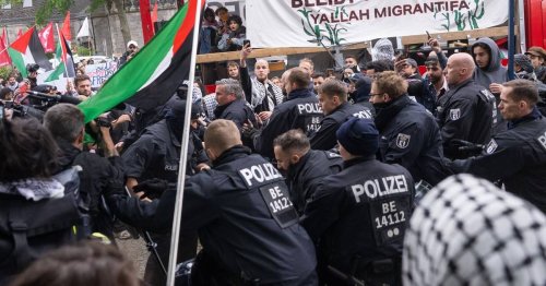 Bei Demo zum Nakba-Gedenktag: Polizist wird schwer verletzt – mehrere Festnahmen
