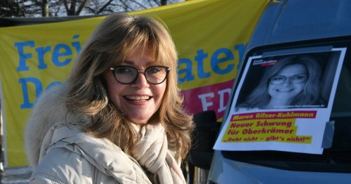 Ex-„Glückrad“-Fee: Maren Gilzer will Bürgermeisterin in Oberkrämer werden