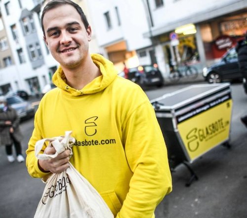 Start-up in Düsseldorf: Glasboten liefern unverpackte Lebensmittel