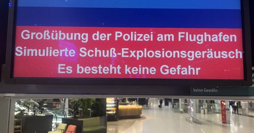 Übung am Mittwochabend: Polizei übt Anti-Terror-Einsatz am Flughafen Düsseldorf