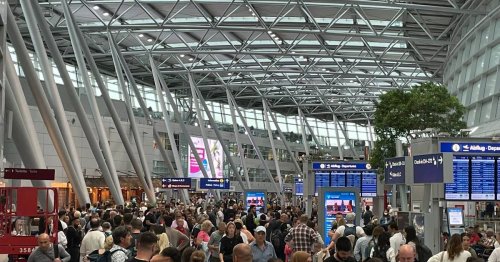 Chaos an Flughäfen Düsseldorf und Köln/Bonn: Polizei greift bei Fluggastkontrollen ein